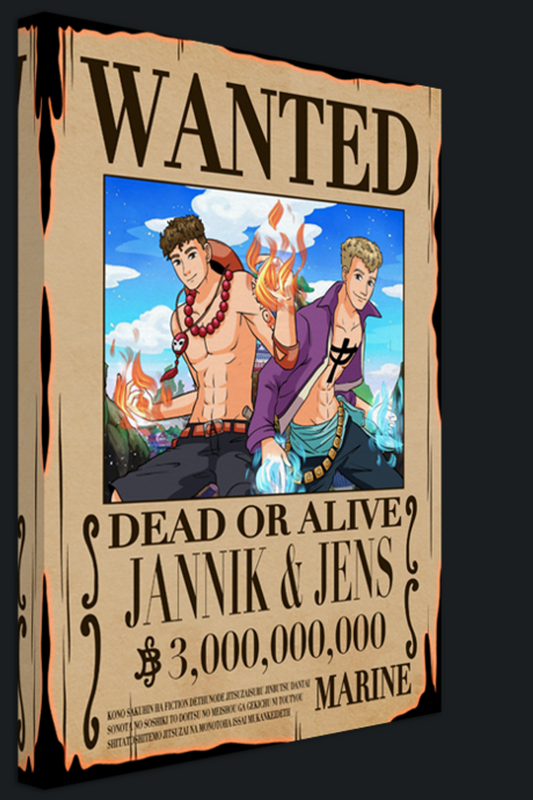 Personalisierte One Piece Leinwand